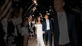 Epic Sparkler Wedding Exit [upl. by Keely]