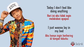 The Lazy Song  Bruno Mars Lyrics video dan terjemahan [upl. by Nitsirt296]