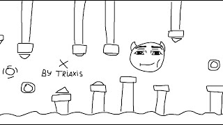 X by TriAxis 100  Geometry Dash 22 [upl. by Alger315]