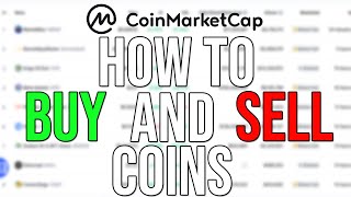 How To Buy amp Sell Coins On CoinMarketCap Using Trust Wallet Full Tutorial [upl. by Siegfried162]