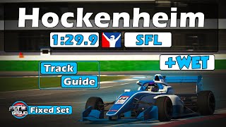 iRacing Super Formula Lights Hockenheimring Track Guide  1299  2024 Season 2 [upl. by Evatsug177]