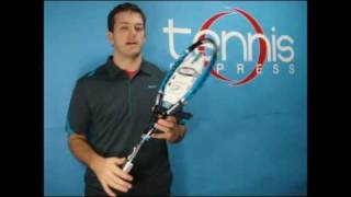 Prince 03 Hybrid Comp Tennis Racket Tennis Express Racket Reviews [upl. by Cecily436]