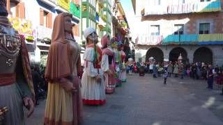 Gigantes y cabezudos carnavales tolosa 2017 [upl. by Truman385]