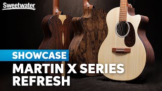 Martin X Series Guitars Roadworthy Acoustics Refreshed [upl. by Fulmer281]