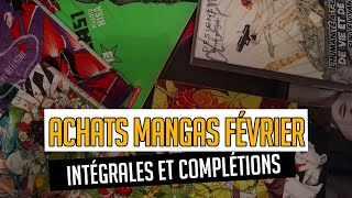 ACHATS MANGAS  intégrales et nouvelles séries février 2023 [upl. by Adlare909]