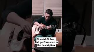 Spanish Spleen  Live Acoustic guitar improv TheBatteryCafe guitar music flamencoguitar [upl. by Tegdig73]