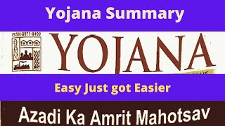 Yojana January 2022 Summary by TemsIAS [upl. by Ahsal]