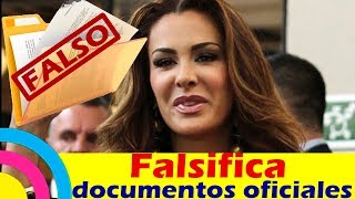 Ninel Conde ACUSADA de FALSIFICAR DOCUMENTOS Oficiales en Estados Unidos [upl. by Shipley]