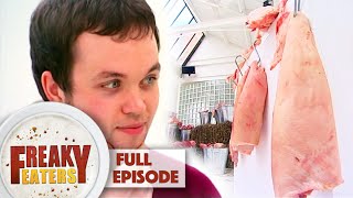 Addicted To Meat  FULL EPISODE  Freaky Eaters [upl. by Arehsat905]