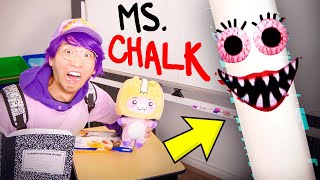 DO NOT Go To Mrs Chalks School WE GOT ATTACKED By MRS CHALK TEACHER [upl. by Learsi211]