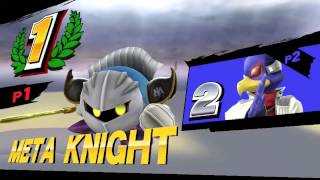 SSB4  Meta Knights Victory Poses Wii U Version [upl. by Frants]