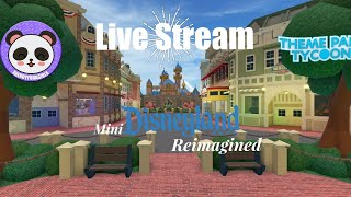 Mini Disneyland Reimagined Stream Tomorrowland Entrance [upl. by Haym]