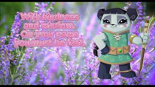 Stand Divine Alpha Panda Liza  Animal Jam FAN SONG [upl. by Four982]