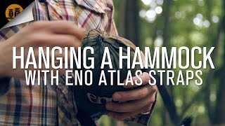 Hanging A Hammock w ENO Atlas Straps [upl. by Salazar]