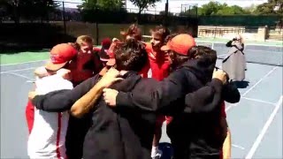 MC Mens Tennis after Winning KCAC Tourney [upl. by Desdamona757]