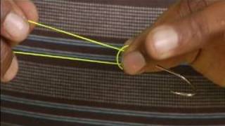 Fly Fishing Line to Hook Knots  Double Clinch Knots in Fly Fishing [upl. by Seaman]