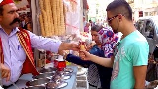 Scream for Ice Cream  Turkish Ice Cream Man Trolls Customers [upl. by Ragan700]