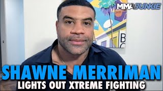 Former NFL Star Shawne Merriman Talks UFC Fighter Pay Lights Out Xtreme Fighting Promotion [upl. by Devad420]