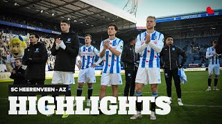 Late tegentreffer zorgt voor gelijkspel  Highlights sc Heerenveen  AZ [upl. by Lawler]