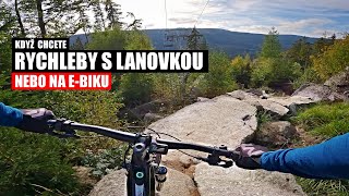 Trail Rock n rolla je plný šutrů a z Plešivce dělá ještě zajímavější bikepark [upl. by Cirone]