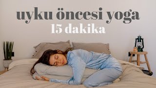 Rahat ve Kaliteli Uyku İçin Yoga  21 Gün Dene   Elvin ile Yoga [upl. by Chamkis]