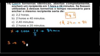 MATEMÁTICA IBFC NÚMEROS E OPERAÇÕES  REGRA DE TRÊS [upl. by Eduardo]