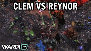 Clem vs Reynor TvZ  World Team League SEMI FINALS StarCraft 2 [upl. by Yellehs]