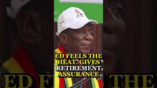 ED feels the heat and addresses succession debacle zimbabwe harare [upl. by Tifanie]