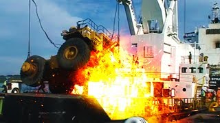 💥 Heavy Machinery FAILS and ACCIDENTS Caught on Tape [upl. by Bundy]