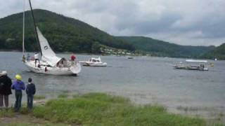 Havarie einer Segelyacht am Edersee im Juli 2009 [upl. by Bobbi]