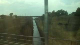 Crossing the Corinth Canal [upl. by Zelda]