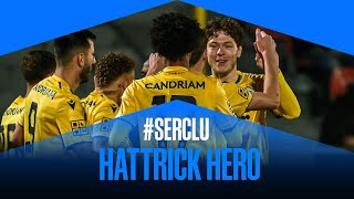 SERAING  CLUB BRUGGE  HATTRICK SKOV OLSEN  20212022 [upl. by Aseen]