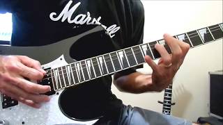 Ibanez RG350EX  METAL in D Minor【JHS Angry Charlie amp Boss PS6】 [upl. by Namaj]