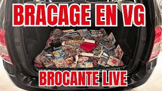 On fait un carnage avec un vg de seulement 30 exposants 😍 achat en Brocante live [upl. by Wil]