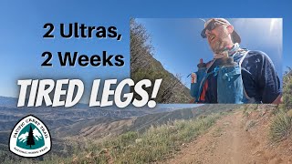 LEONA DIVIDE 50 Running an Ultramarathon on Tired Legs [upl. by Htebasile]