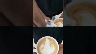 how to make cappuccino coffee double shot [upl. by Lydell]