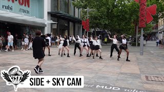 KPOP IN PUBLIC 우주소녀 WJSN  UNNATURAL  SIDE  SKY CAM KCDC  AUSTRALIA [upl. by Nibroc568]