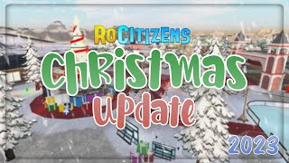 RoCitizens 2023 Christmas Update New Quests  DOORS [upl. by Anaicilef]