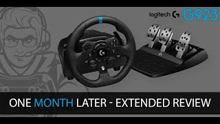 Logitech G923 Review  Long Term Extended Use Review [upl. by Nettie128]