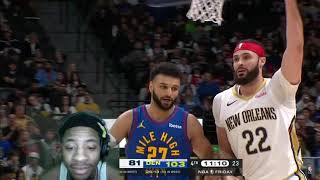 Pelicans vs Nuggets Highlights Reaction [upl. by Siravrat289]