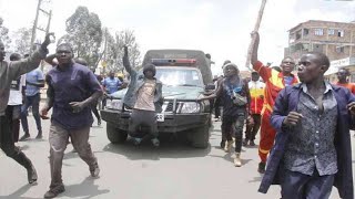 RUTO FINISHED AS KIAMBU POLICE JOINS RESIDENTS PROTESTING DEMANDING PRES RUTO AND GACHAGUA TO GO [upl. by Mcclain]