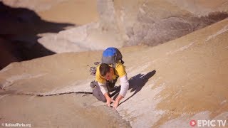 Alex Honnold Solos El Sendero Luminoso 7b Potrero Chico Mexico  EpicTV Climbing Daily Ep 209 [upl. by Netsruk]