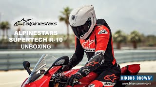 Unboxing Alpinestars R10 Supertech helmet [upl. by Kisung]