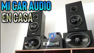 Mi equipo de Car audio en casa Actualizado [upl. by Aleetha]