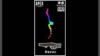 【Apex】ハボックの弾痕パターン【シーズン16】 [upl. by Diraj]