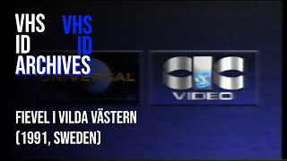 VHS ID Archives CIC Video 1991 Sweden [upl. by Guimond543]