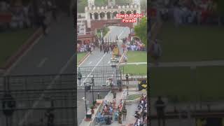 Wagah Border Parade wahag border [upl. by Namrac]