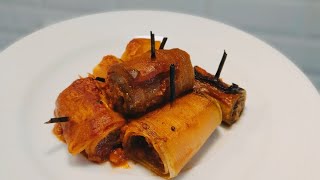 KabakPatlıcan Sarma👌Neşeli ve Lezzetli Tarif Fırında Kabak Sarma Leziz Aperatif 🍽️✅Des Collations [upl. by Phillane]