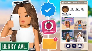 ⭐Becoming an INFLUENCER on BERRYGRAM📸 [upl. by Hernardo294]