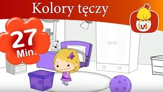 Kolory tęczy długi odcinek Luli TV  Videos for babies [upl. by Anelrihs353]